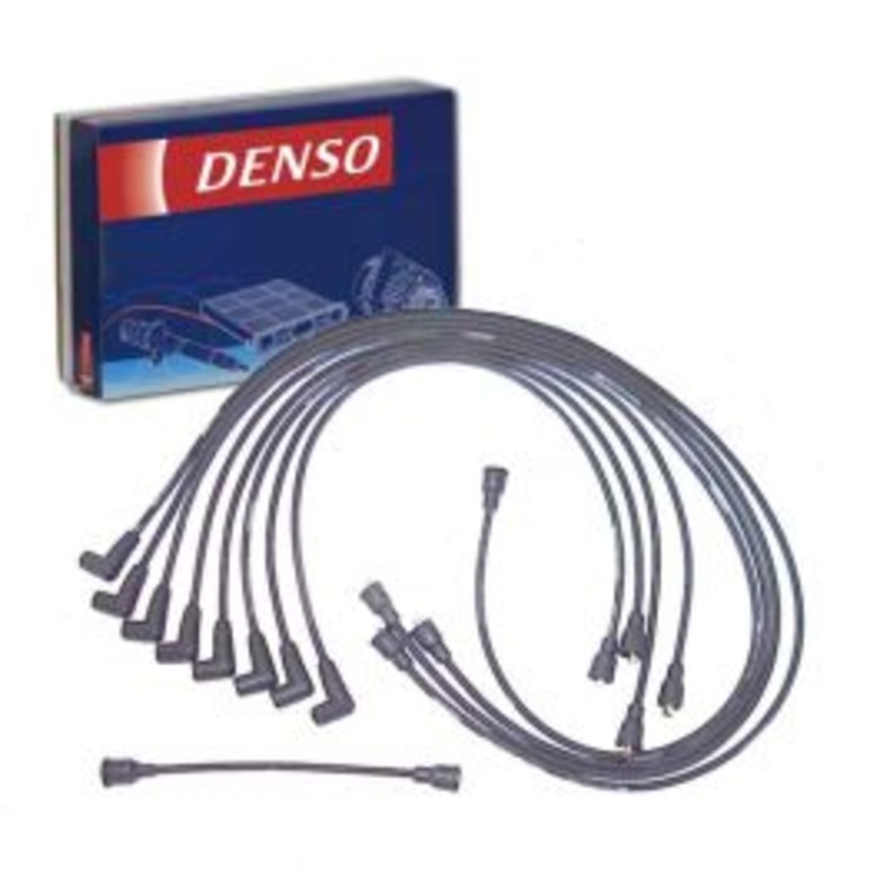 DENSO Spark Plug Wire Set for 1969 Chevrolet Nova 5.0L V8