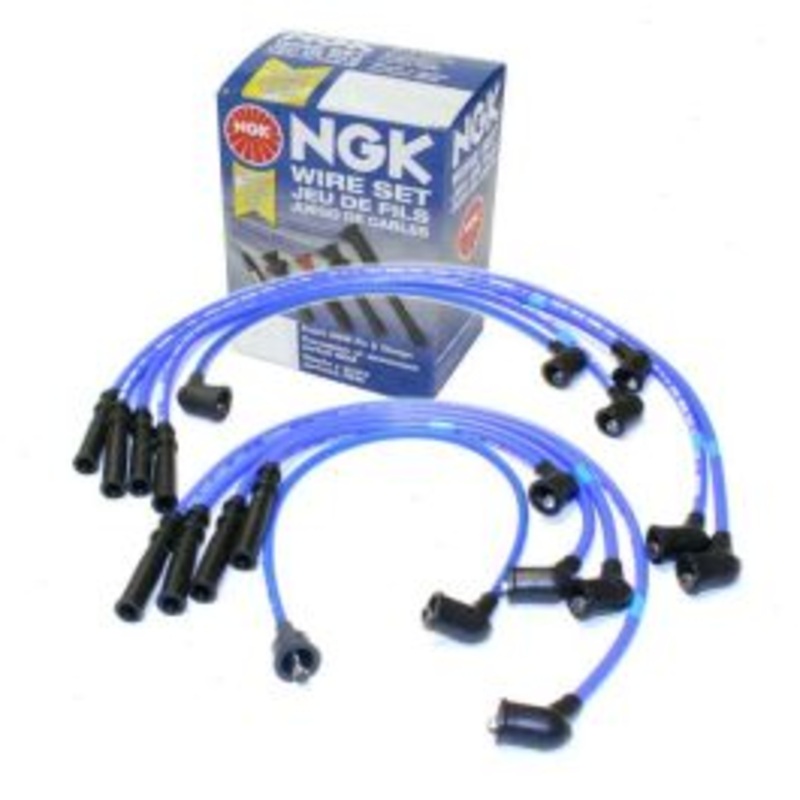 NGK Spark Plug Wire Set for 1987-1988 Nissan Van 2.4L L4
