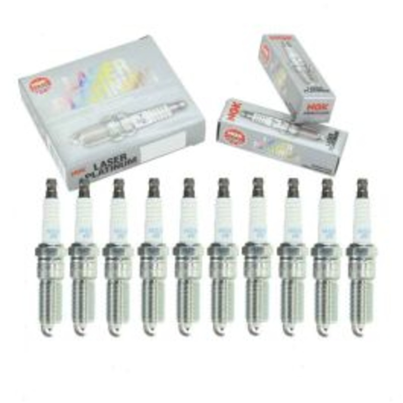 10 pc NGK Laser Platinum 4998 PLZTR5A-13 Spark Plugs