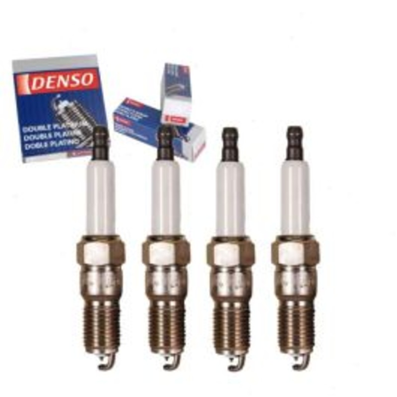 4 pc DENSO Double Platinum Spark Plugs for 1975-1980 Mercury Bobcat 2.3L L4