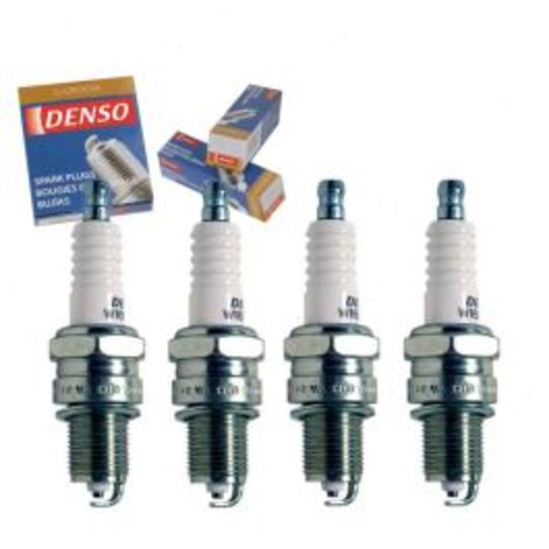 4 pc DENSO Standard U-Groove Spark Plugs for 1983 Plymouth Scamp 2.2L L4