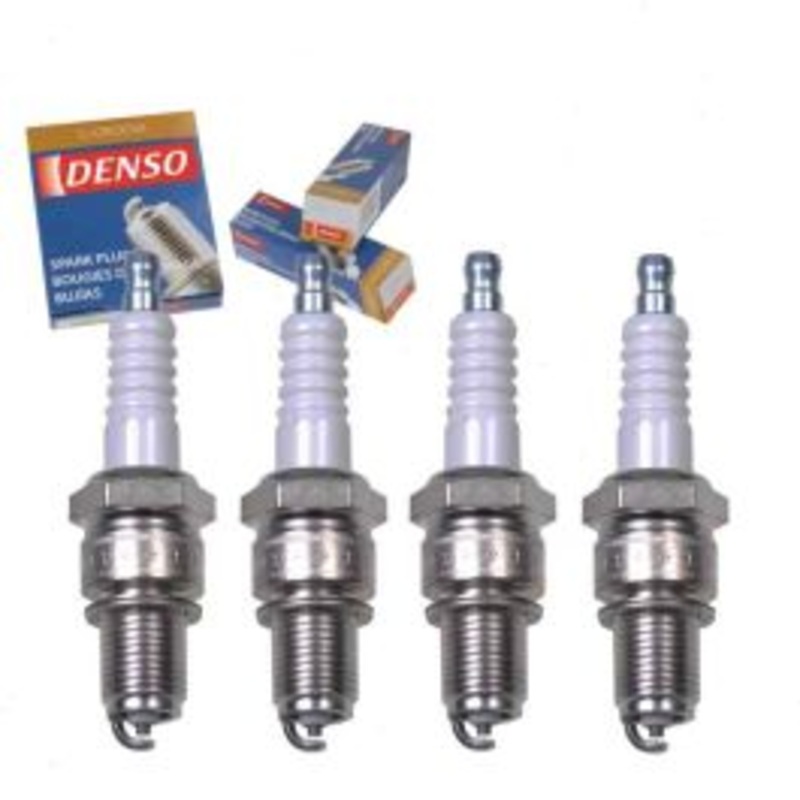 4 pc DENSO Standard U-Groove Spark Plugs for 1986-1990 Pontiac Sunbird 1.8L 2.0L L4