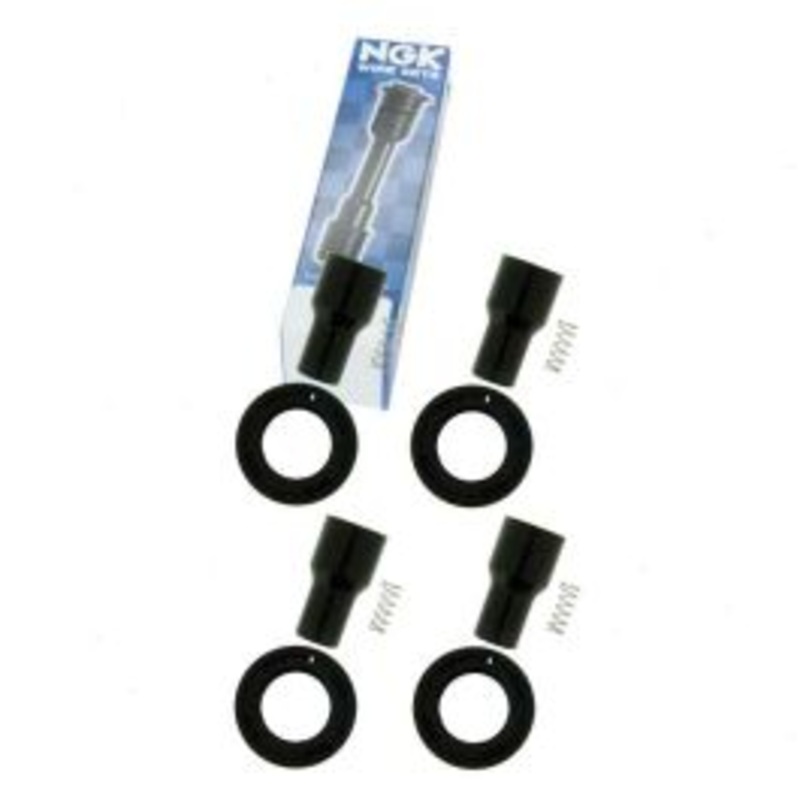 4 pc NGK Ignition Coil Boots for 2007-2008 Toyota Solara 2.4L L4