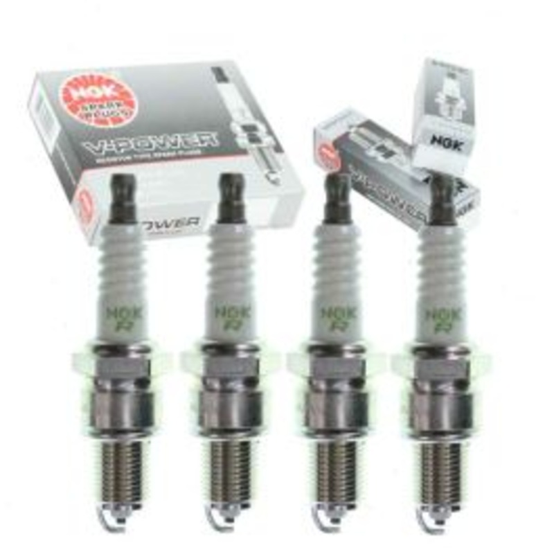4 pc NGK V-Power Spark Plugs for 1984-1993 Lada Niva 1.6L L4