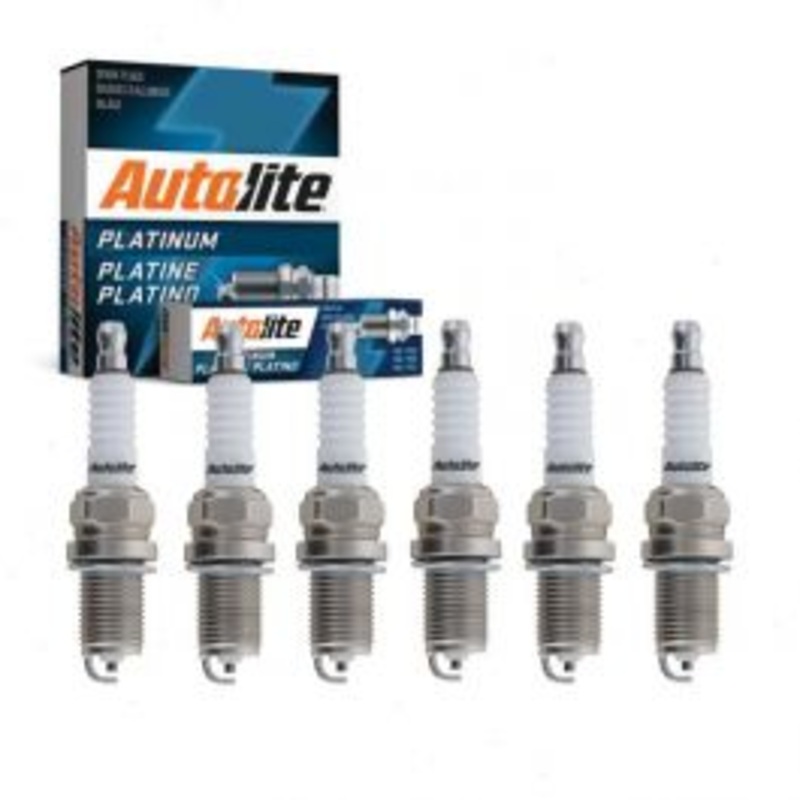6 pc Autolite Platinum Spark Plug for 2009-2010 Kia Magentis 2.7L V6
