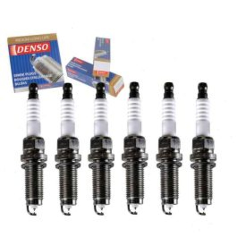 6 pc DENSO Iridium Long Life Spark Plugs for 2015-2016 Jaguar XJ 3.0L V6