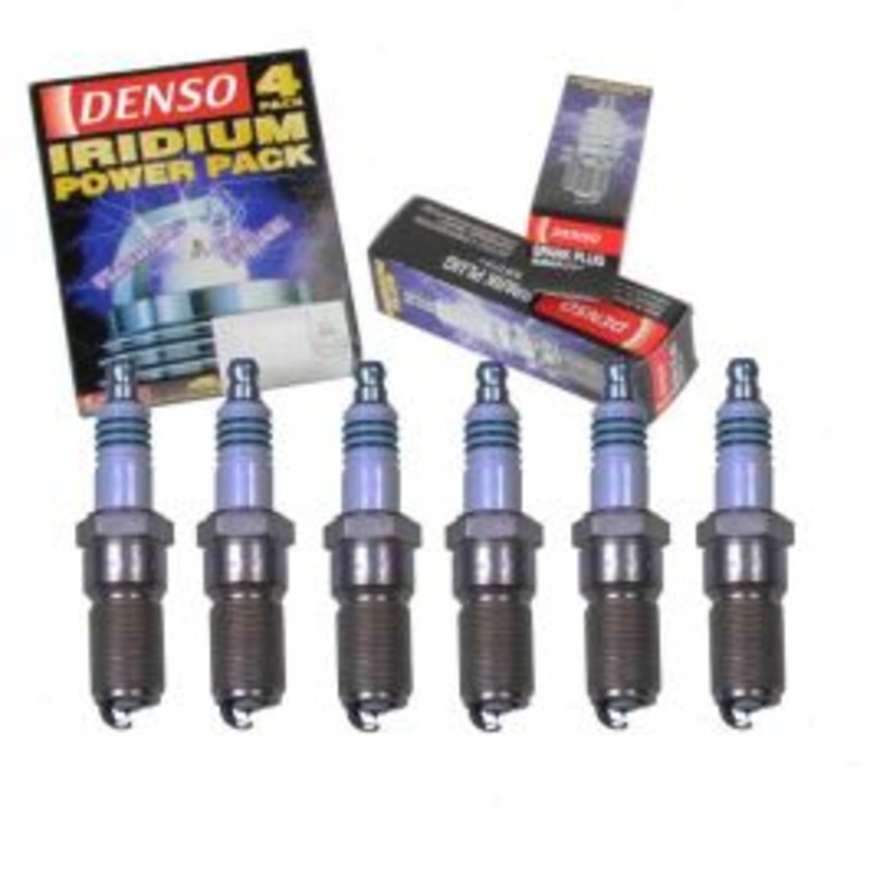 6 pc DENSO Iridium Power Spark Plugs for 2003-2008 Isuzu Ascender