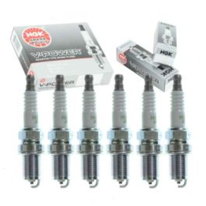 6 pc NGK V-Power Spark Plugs for 2005 Audi Allroad Quattro 2.7L V6