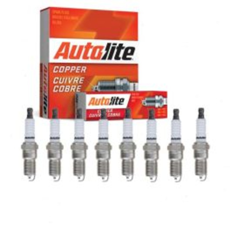 8 pc Autolite Copper Core 605 Spark Plugs