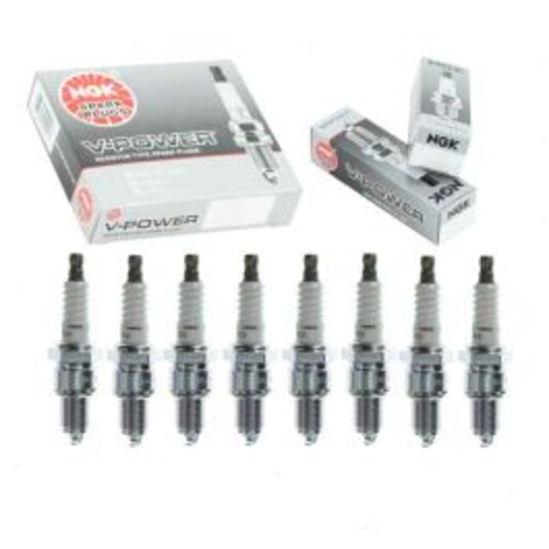 8 pc NGK V-Power Spark Plugs for 1958-1969 Chevrolet Biscayne 5.7L 7.0L V8