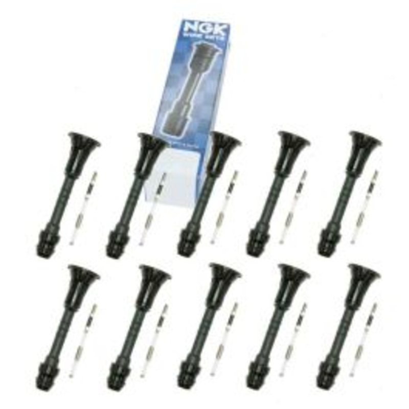 10 pc NGK 58956 Ignition Coil Boots