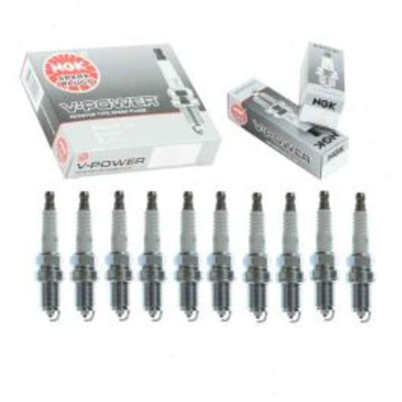 10 pc NGK V-Power 3720 BCPR6EY-11 Spark Plugs