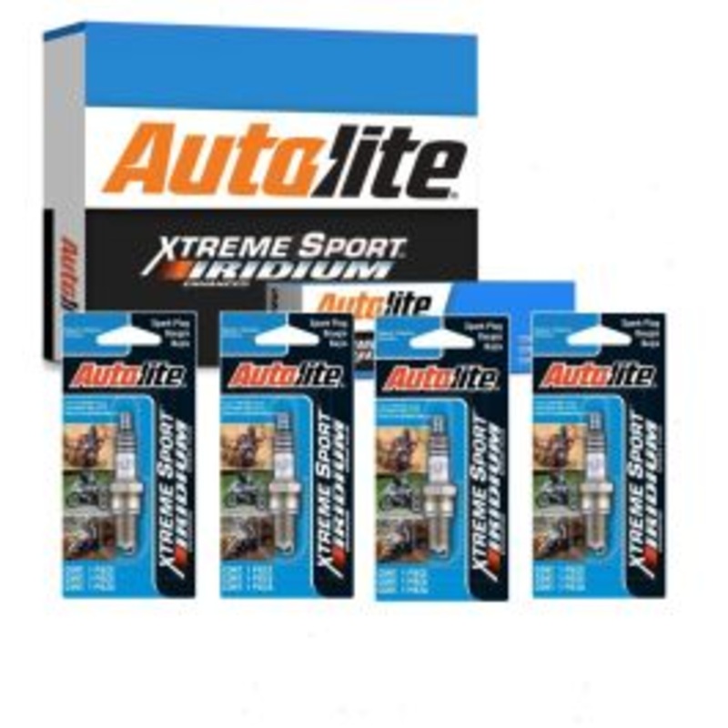 4 pc Autolite Xtreme Sport XS4303DP Spark Plugs
