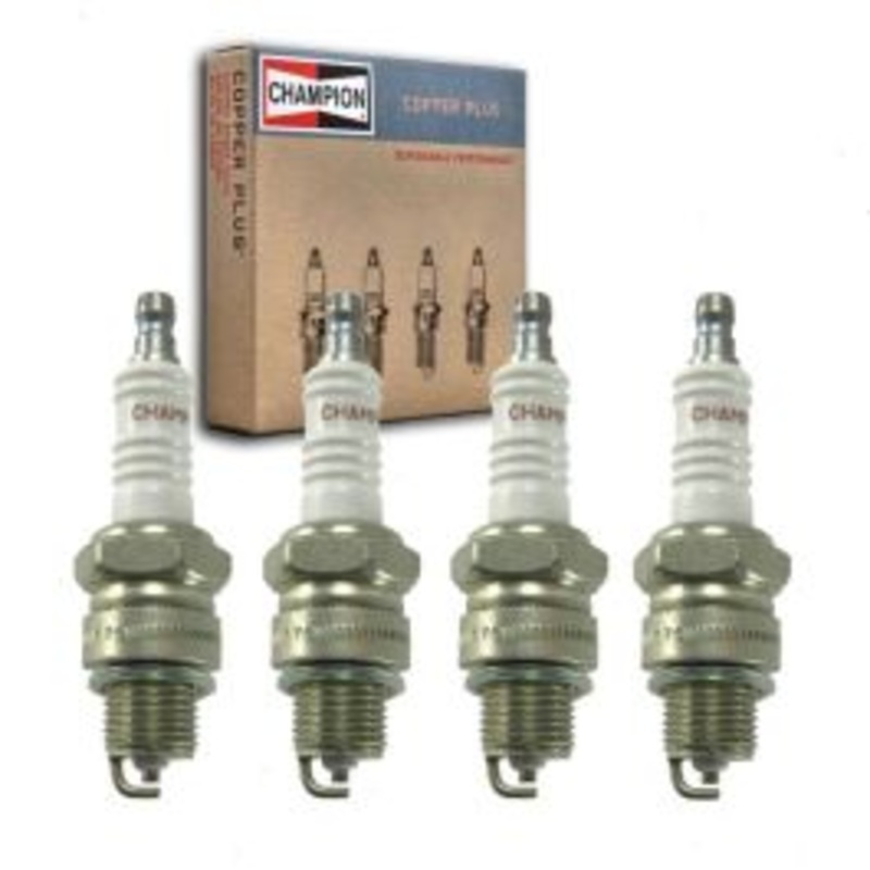 4 pc Champion Copper Plus Spark Plugs for 1962 Triumph TR3B 2.0L 2.1L L4