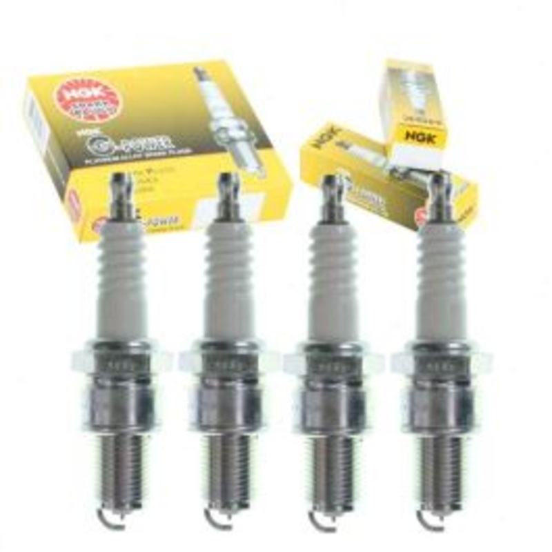 4 pc NGK G-Power Spark Plugs for 1961-1970 Peugeot 404 1.6L 1.8L L4