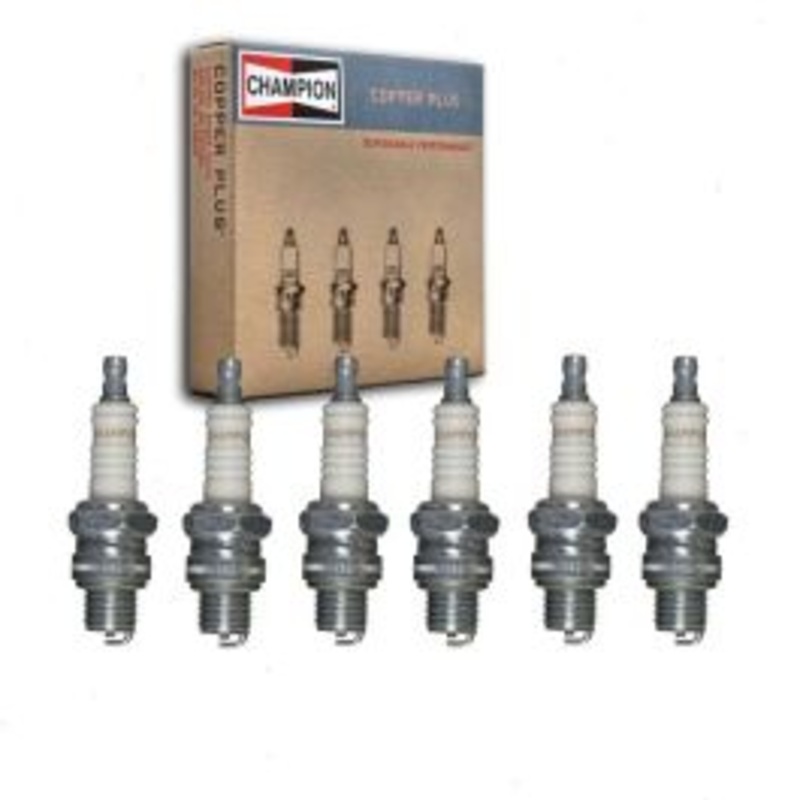 6 pc Champion Copper Plus 807 L78C Spark Plugs
