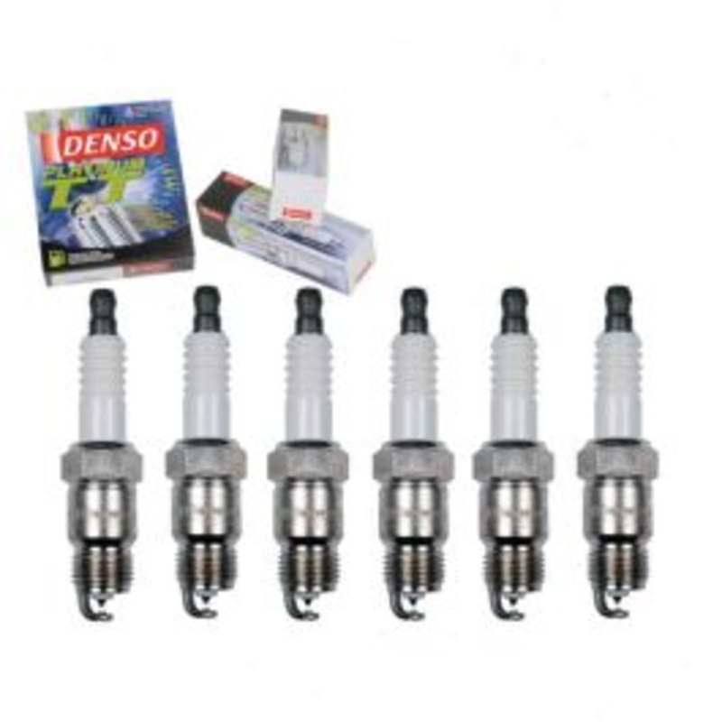 6 pc DENSO Platinum TT Spark Plugs for 1978-1984 Dodge W150 3.7L L6