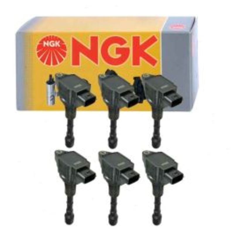 6 pc NGK Ignition Coils for 2013 Infiniti EX37 3.7L V6