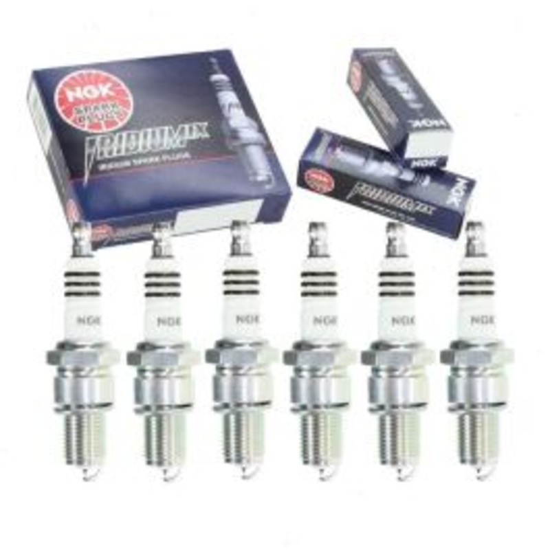 6 pc NGK Iridium IX Spark Plugs for 1973-1974 Mercedes-Benz 280 2.8L L6