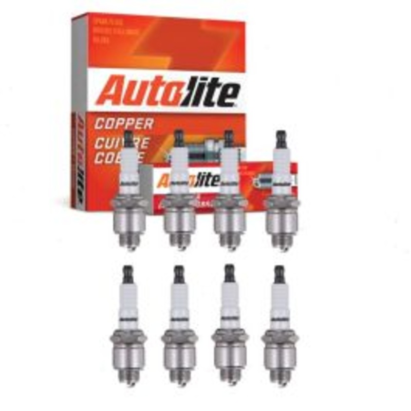 8 pc Autolite Copper Core Spark Plugs for 1959 Fargo F100 Pickup 5.1L V8