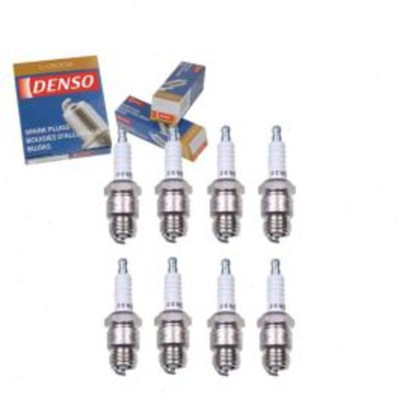8 pc DENSO Standard U-Groove Spark Plugs for 1968-1974 Ford Bronco 4.7L 5.0L V8