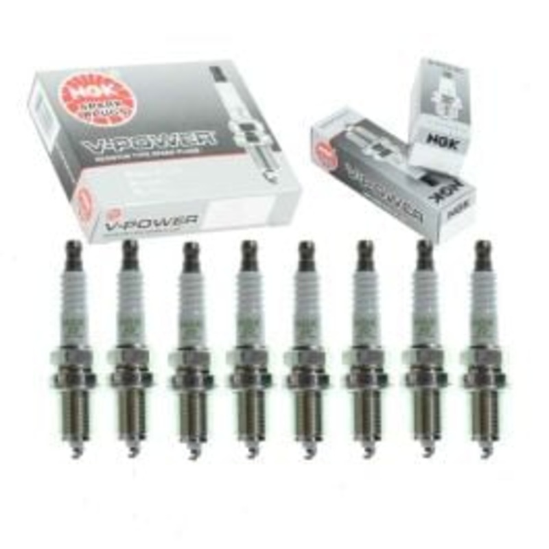 8 pc NGK V-Power 3696 BKR6EY Spark Plugs