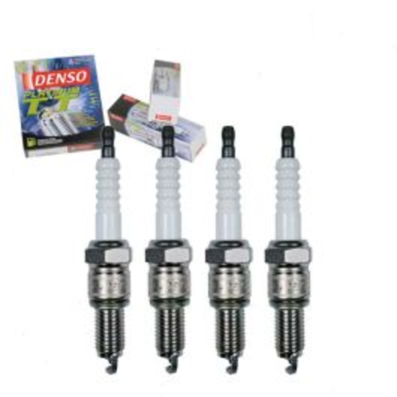 4 pc DENSO Platinum TT Spark Plugs for 1978-1983 Dodge Challenger 2.6L L4