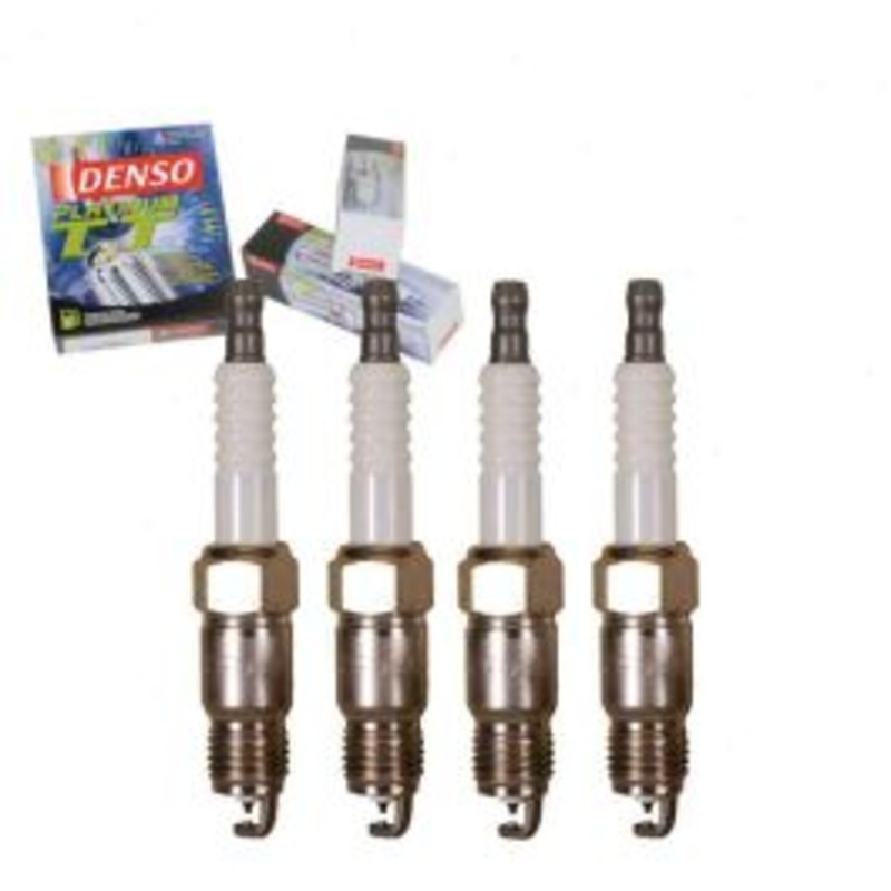 4 pc DENSO Platinum TT Spark Plugs for 1985-1990 Chevrolet Astro 2.5L L4