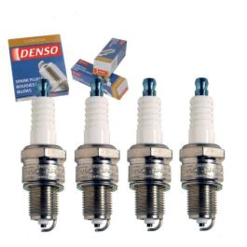 4 pc DENSO Standard U-Groove Spark Plugs for 1977-1978 Mazda B1800 1.8L L4