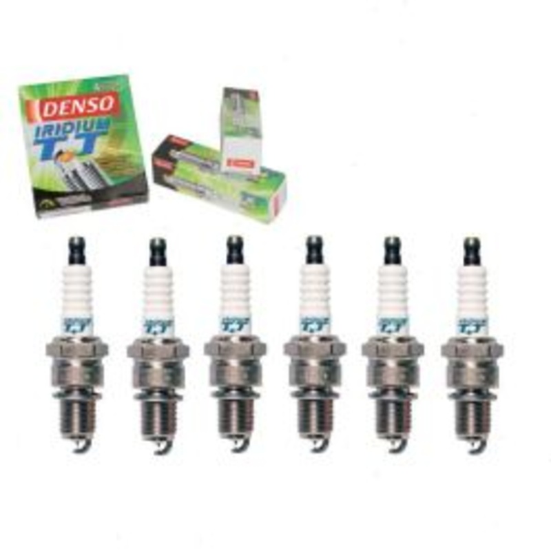 6 pc DENSO Iridium TT Spark Plugs for 1977-1981 Nissan 810 2.4L L6