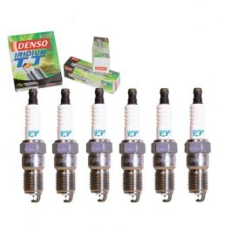 6 pc DENSO Iridium TT Spark Plugs for 1988-1992 Eagle Premier 3.0L V6