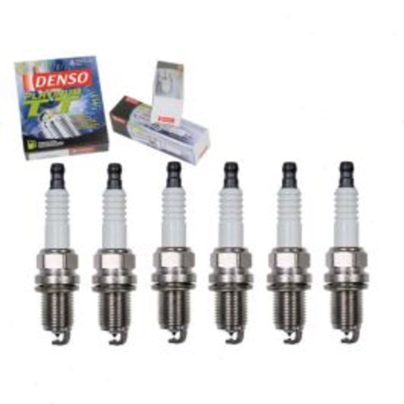 6 pc DENSO Platinum TT Spark Plugs for 1992-1995 Mitsubishi Diamante 3.0L V6