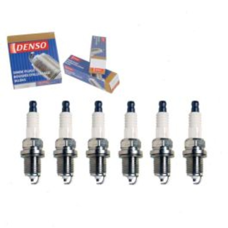 6 pc DENSO Standard Spark Plugs for 2003-2008 Honda Pilot 3.5L V6