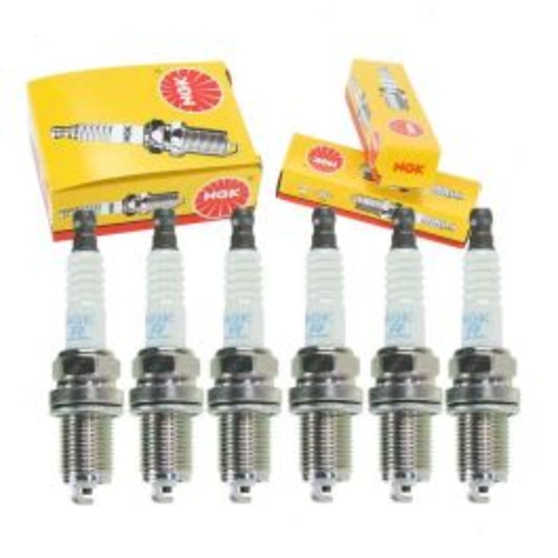 6 pc NGK Standard Spark Plugs for 1993-1994 Lexus SC300 3.0L L6