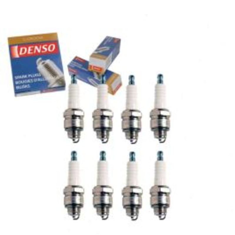 8 pc DENSO Standard U-Groove Spark Plugs for 1975-1978 Dodge D200 6.6L 7.2L V8