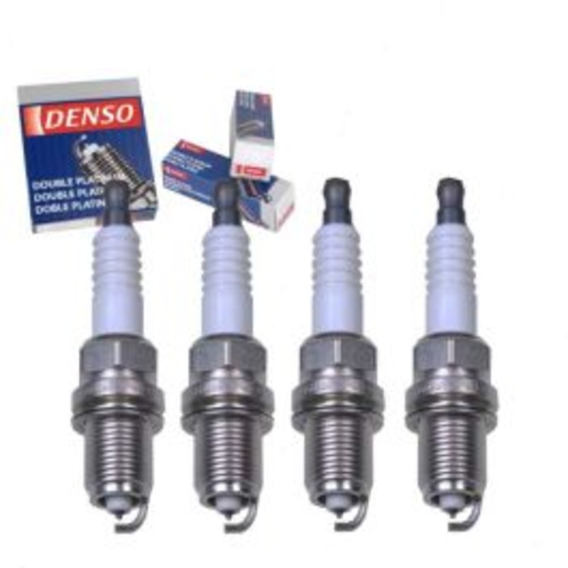 4 pc DENSO Double Platinum Spark Plugs for 1993-2004 Subaru Impreza 1.8L 2.2L 2.5L H4
