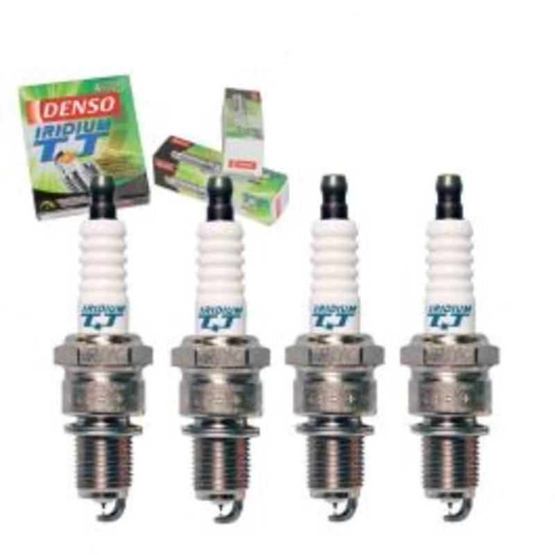 4 pc DENSO Iridium TT Spark Plugs for 1986 Renault R5 2.2L L4