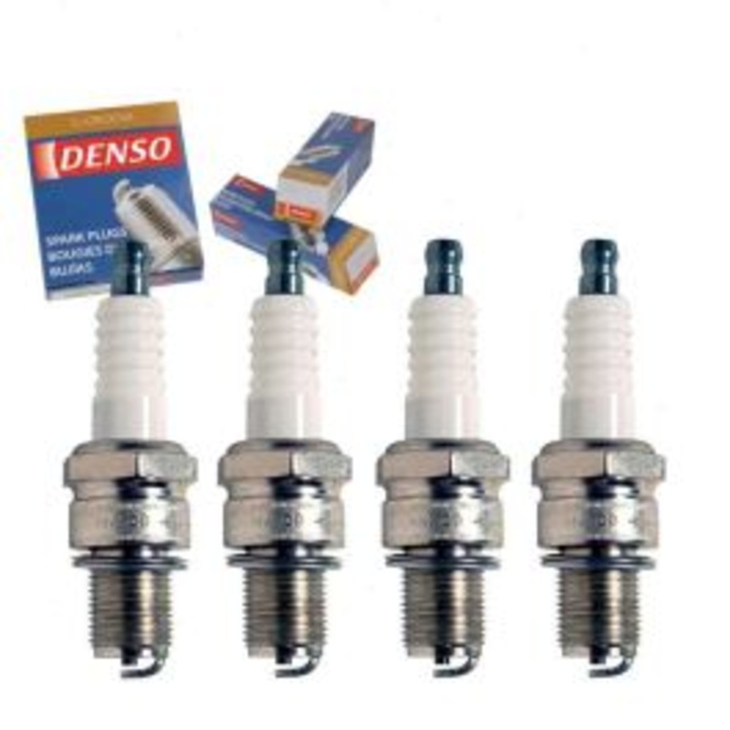 4 pc DENSO Standard U-Groove Spark Plugs for 1972-1974 Volkswagen Campmobile 1.7L 1.8L H4