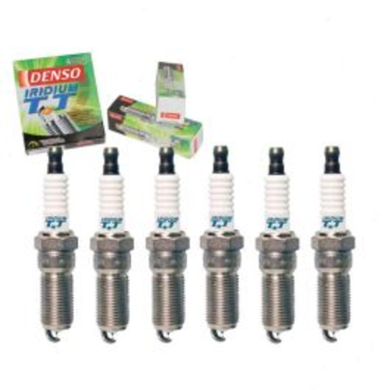 6 pc DENSO Iridium TT Spark Plugs for 2014 GMC Savana 1500 4.3L V6