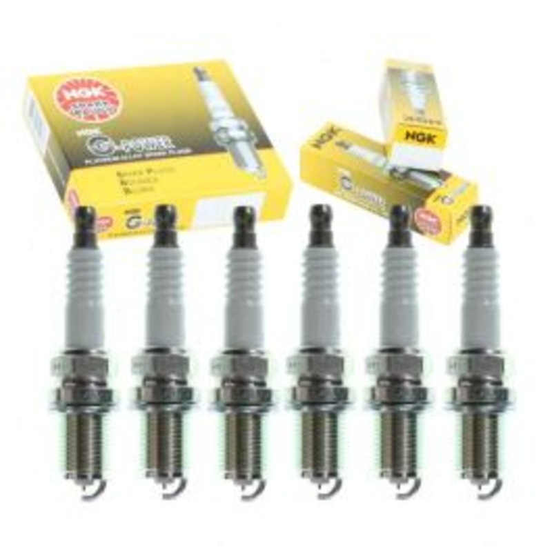 6 pc NGK G-Power Spark Plugs for 1993-1997 Toyota Land Cruiser 4.5L L6