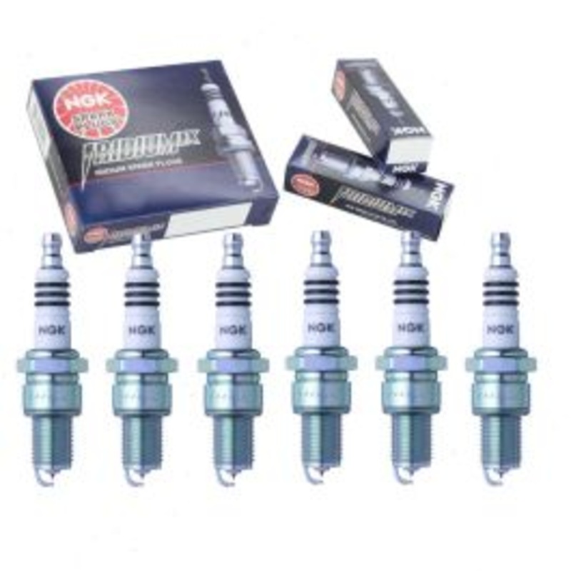 6 pc NGK Iridium IX Spark Plugs for 1964-1968 American Motors American 3.3L 3.8L L6