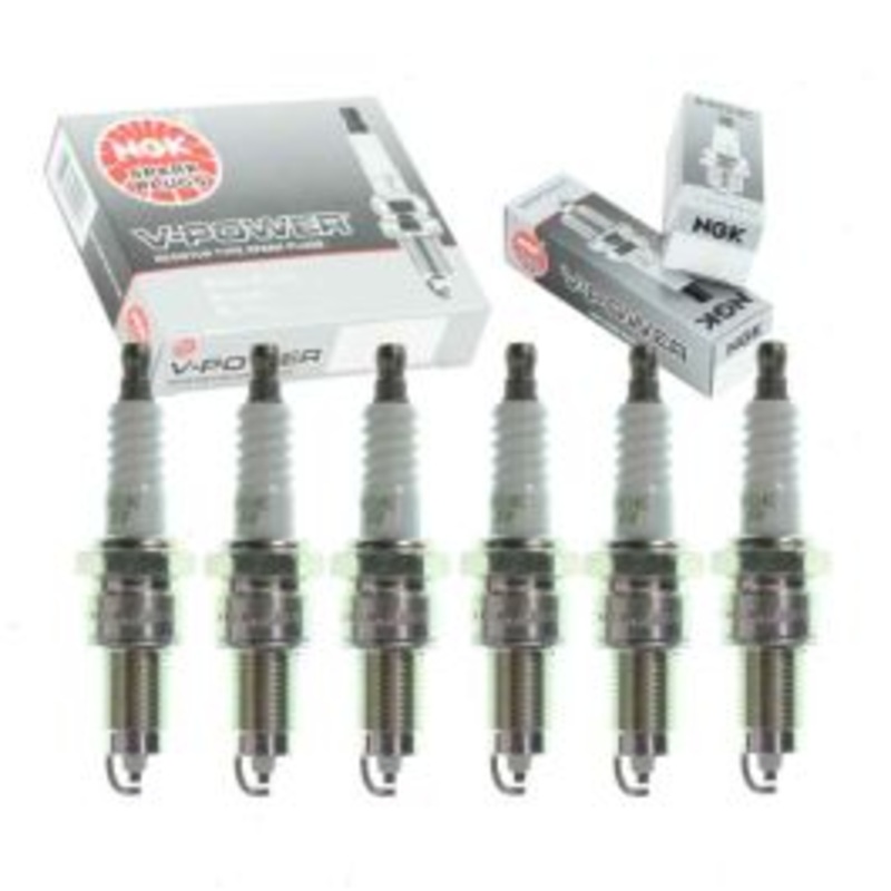 6 pc NGK V-Power Spark Plugs for 1978-1980 American Motors Concord 3.8L 4.2L L6