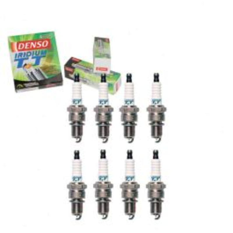 8 pc DENSO Iridium TT Spark Plugs for 1972 Mercedes-Benz 350SL 4.5L V8