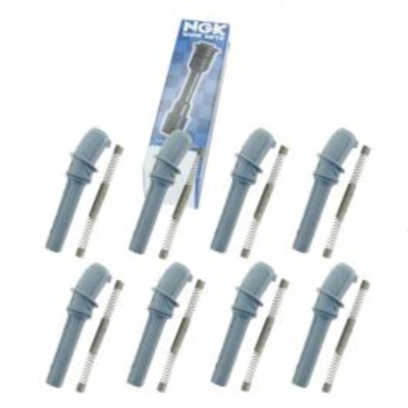 8 pc NGK Ignition Coil Boots for 1997-2002 Ford E-250 Econoline 5.4L V8