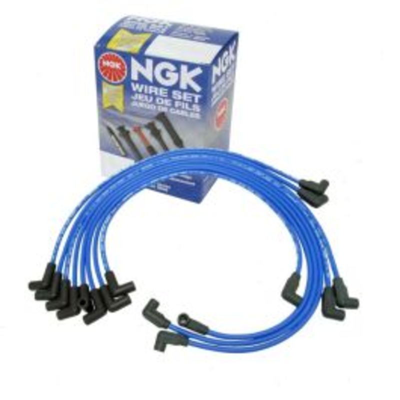 NGK Spark Plug Wire Set for 1987 GMC V2500 5.7L V8