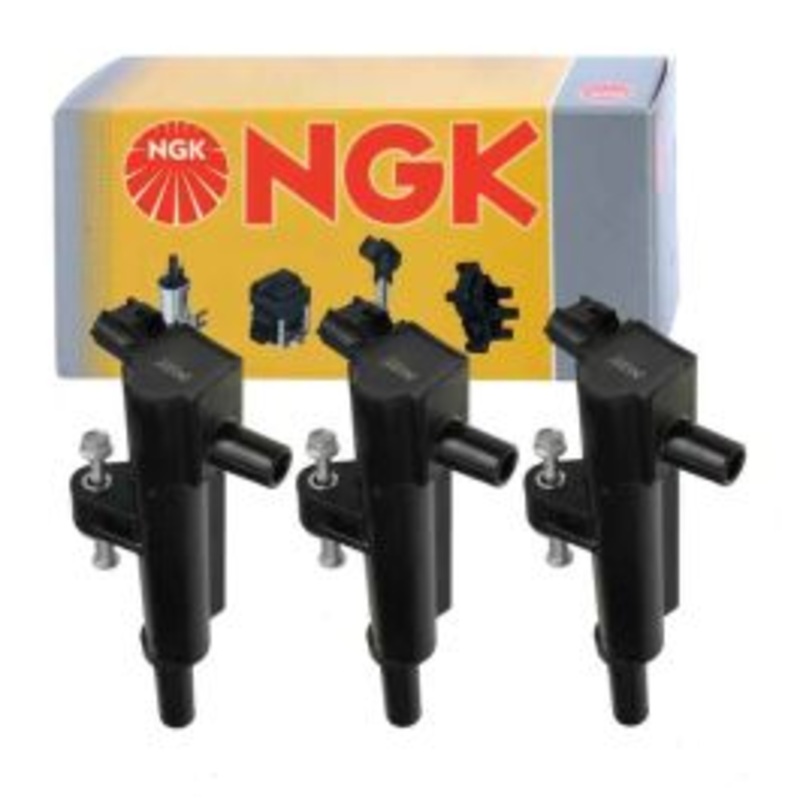 3 pc NGK Ignition Coils for 2009-2010 Dodge Dakota 3.7L V6