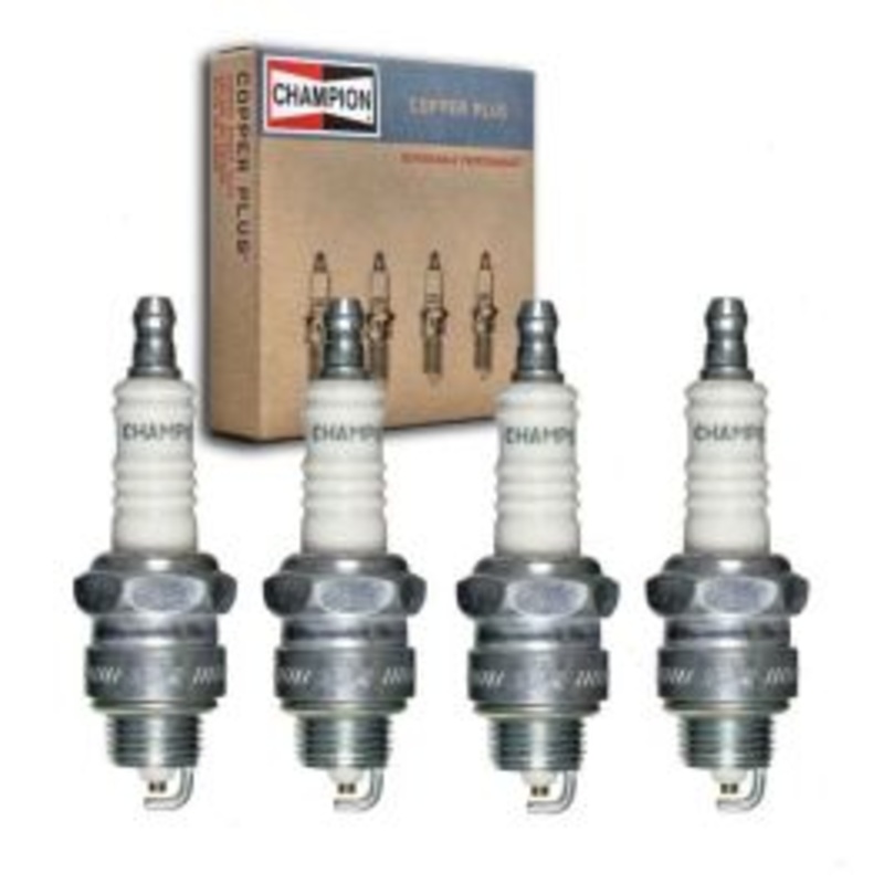 4 pc Champion Copper Plus Spark Plugs for 1968-1971 International M1100 2.5L 3.2L L4