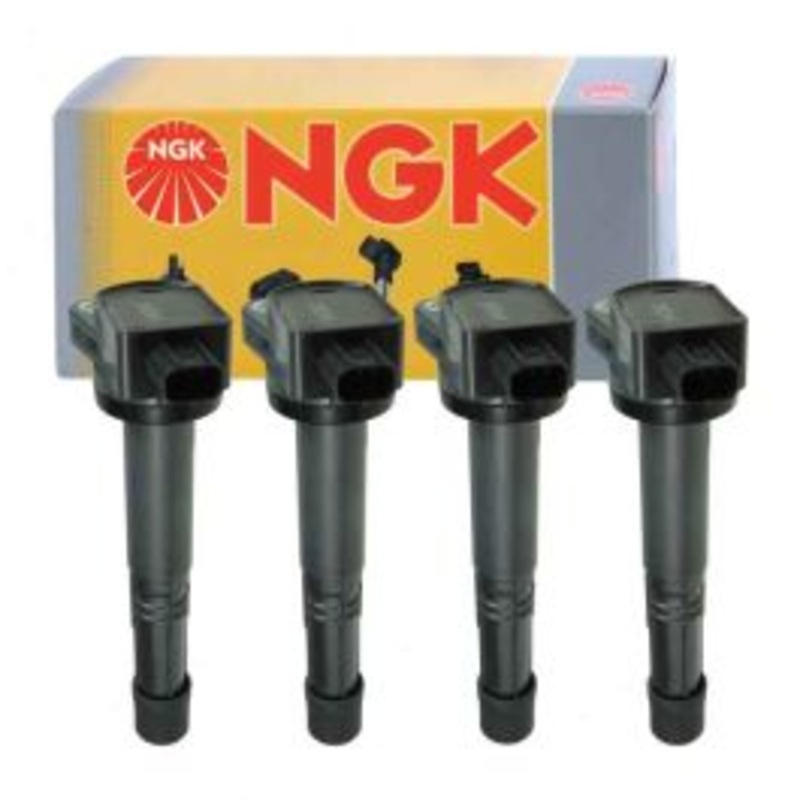 4 pc NGK Ignition Coils for 2012-2015 Honda Crosstour 2.4L L4