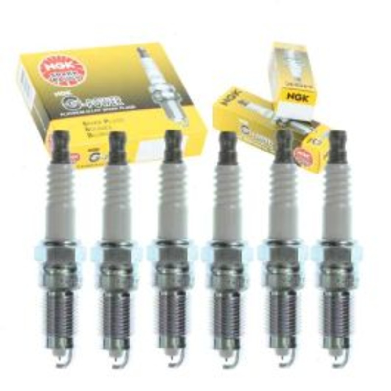6 pc NGK G-Power Spark Plugs for 2003 Ford E-250 4.2L V6