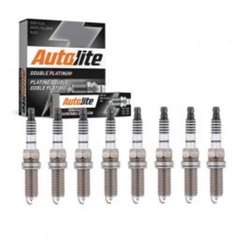 8 pc Autolite Double Platinum APP6203 Spark Plug